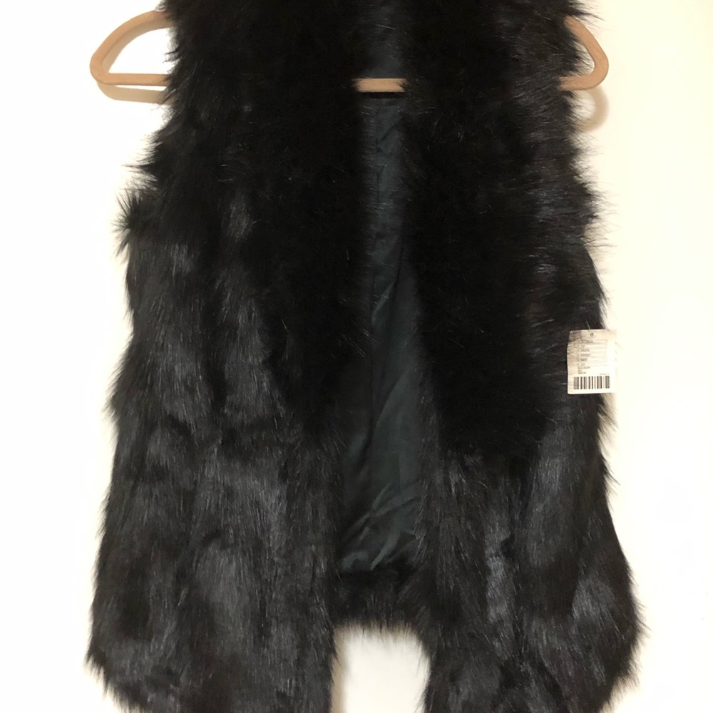 ❌❌ SOLD❌❌ Faux fur vest jacket